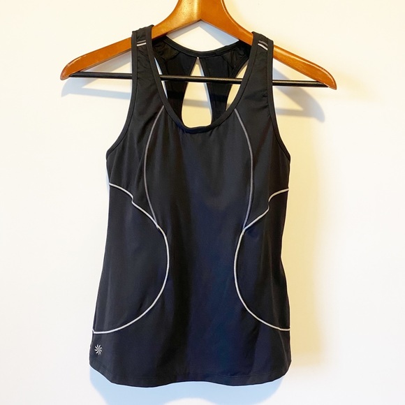 Athleta Tops - Athleta Black Energy Tank Size M